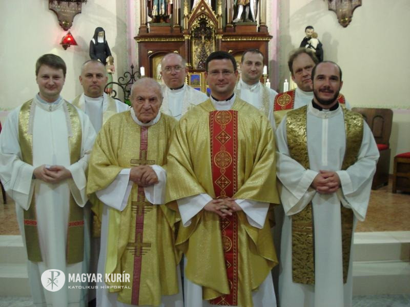 Termeczky Jenő rubinmiséje 2017-ben Budapesten, a lazarista kápolnában