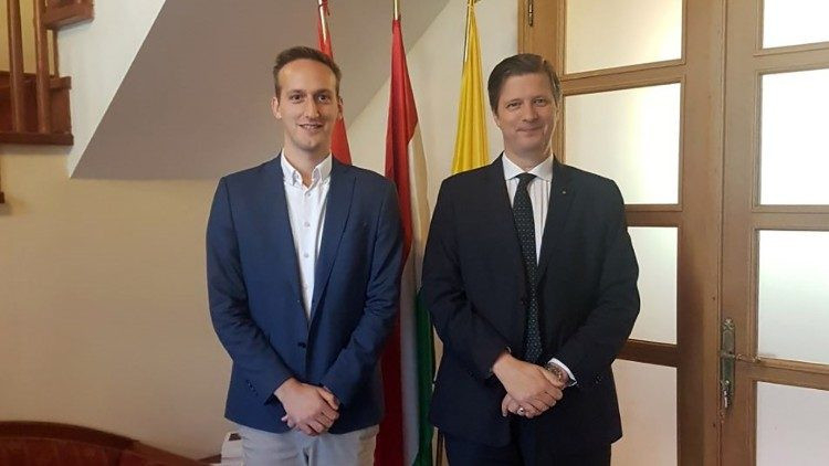 Habsburg-Lotharingiai Eduárd szentszéki magyar nagykövettel