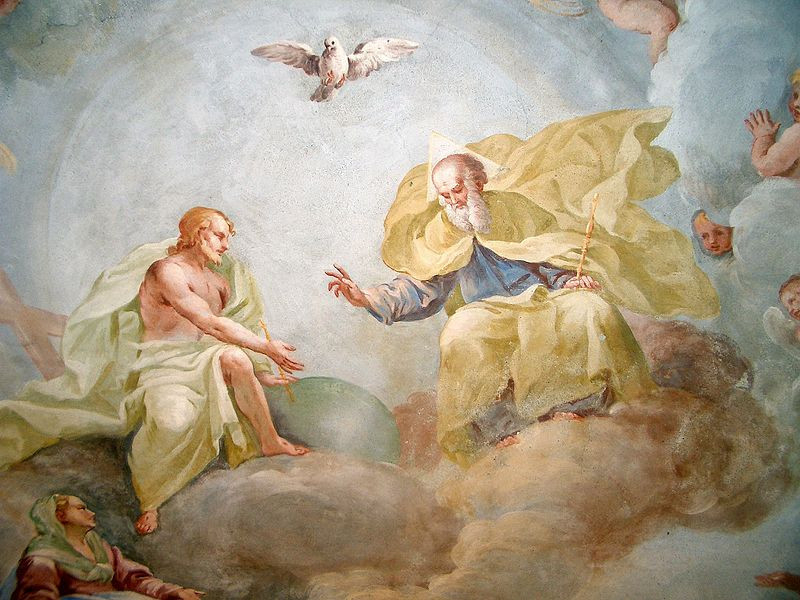 Luca Rossetti da Orta: The Holy Trinity