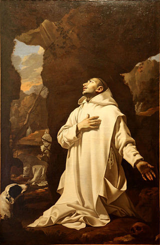 Nicolas Mignard: Szent Brúnó imádkozik (1638)