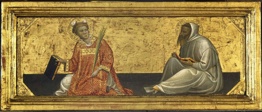 Gherardo Starnina: Szent István és Szent Brúnó (1400 körül)