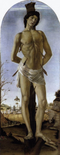 Sandro Botticelli: Szent Sebestyén (1474)