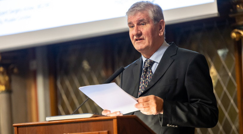 Takács Imre művészettörténész székfoglaló előadást tartott a Szent István Tudományos Akadémián