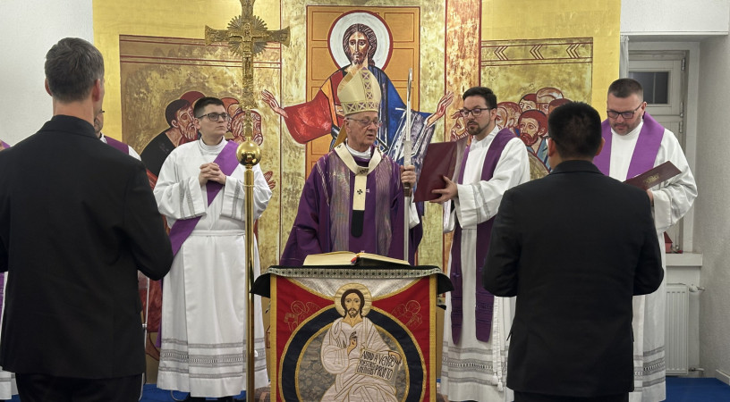 Admissziót ünnepeltek az egri Redemptoris Mater Egyházmegyei Missziós Szemináriumban