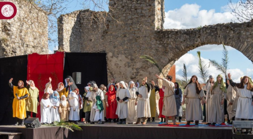 Virágvasárnap a nagyhét ünnepélyes megnyitása