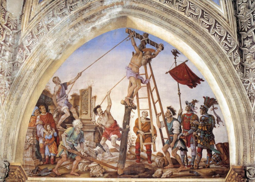 Filippino Lippi: Fülöp keresztre feszítése (1487–1502)
