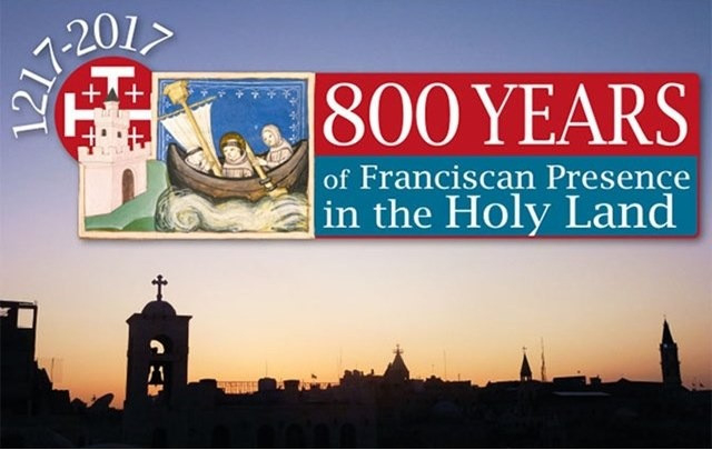 A pápa szolgálatuk folytatására biztatja a Szentföldön...