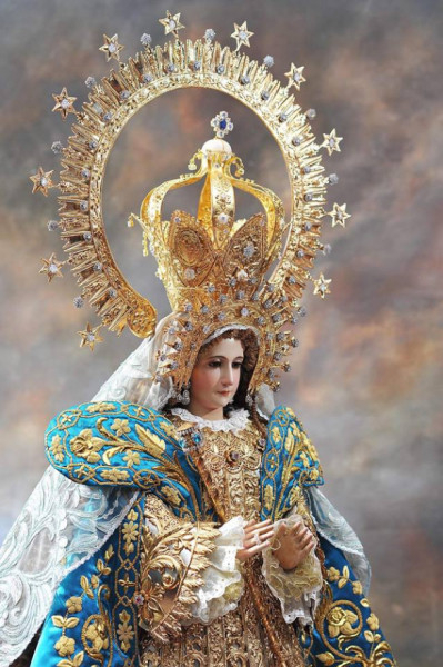 A bulacani (Fülöp-szigetek) Szeplőtelenül Fogantatott Szűz Mária 2020-ban kapott koronát.  