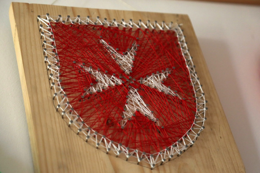 A kézműves alkotások hangulata meghatározó a házban