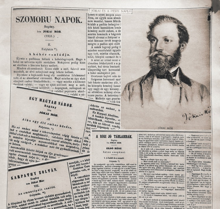 Jókai regényei folytatásokban a Pesti Naplóban