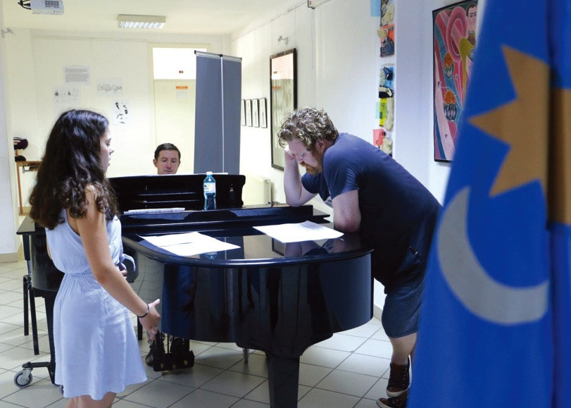 Az ArtStart4U mesterkurzus okatójaként