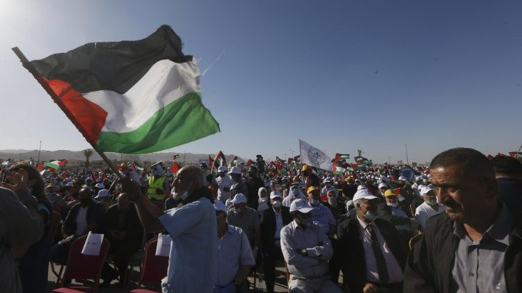 Tiltakozás az Izrael által elfoglalt területek annektálása ellen   (ANSA)