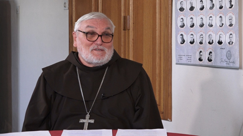 Zserdin Gellért püspök 2019-ben Horvátországban ((Forrás: Hrvatska katolička mreža)