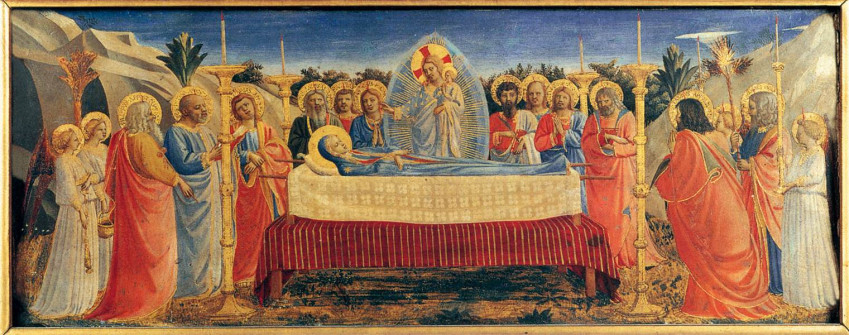 Fra Angelico: A Szent Szűz elszenderülése (1431–32)