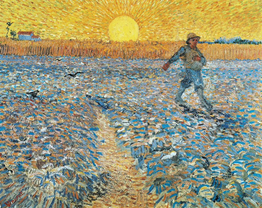 Vincent Van Gogh: A magvető (1888)