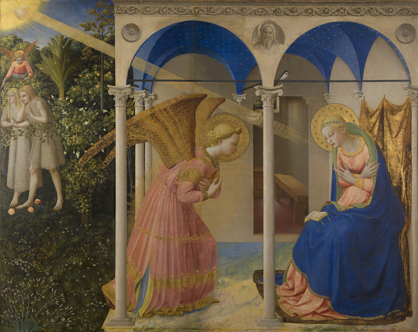 Fra Angelico: Angyali üdvözlet 