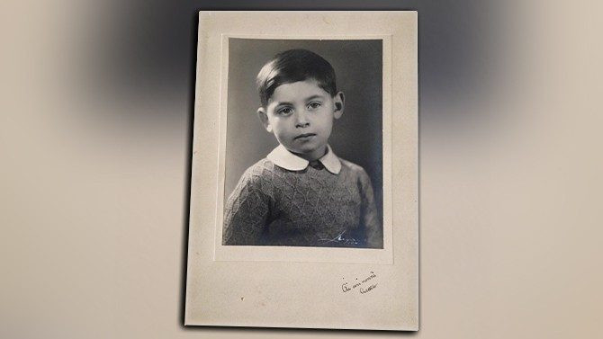 Leone Pontecorvo gyermekkori fényképe