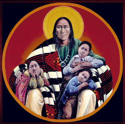 Navajo Jézus és a gyermekek