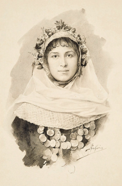 Roskovics Ignác: Bácskai szerb menyecske