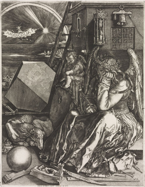 Johan Wierix, Albrecht Dürer (után): Melencolia