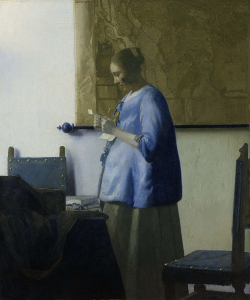 Johannes Vermeer: Levelet olvasó nő