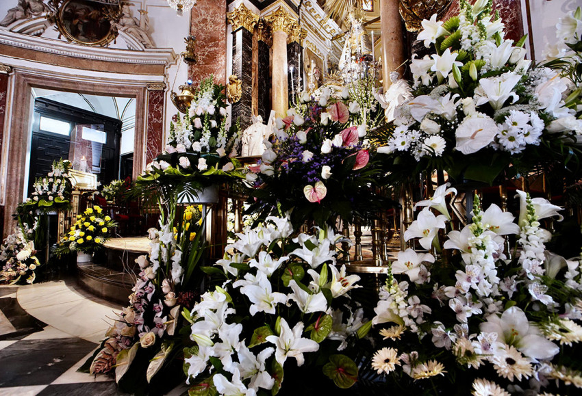 Az ünnepre készültek a bazilikában.