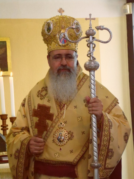 Manuel Nin püspök 2017-ben Edelényben.