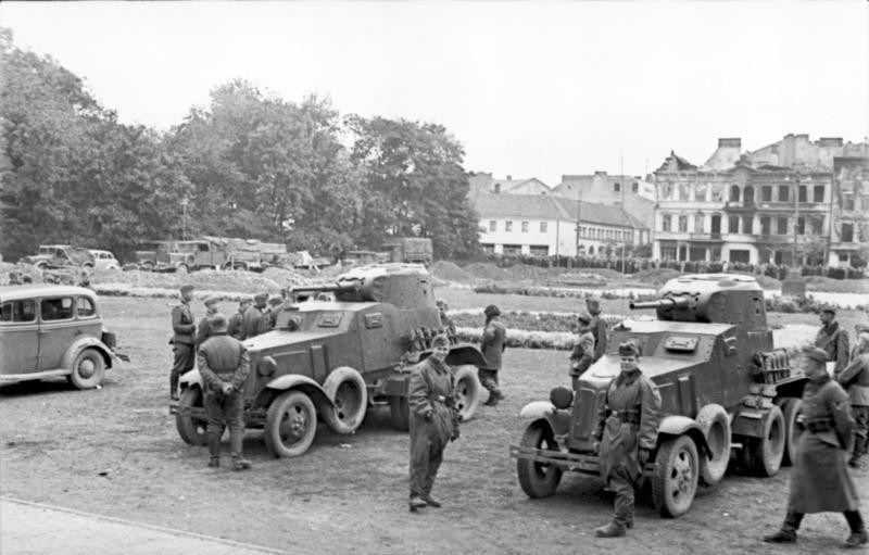 1939 szeptember 22. Szovjet-német propagandafelvonulás Lublinban