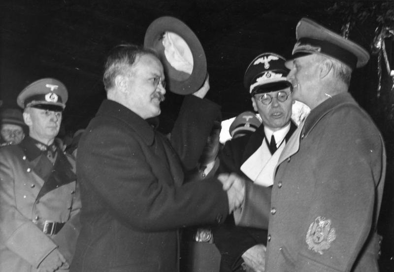 Molotov és Ribbentrop 1940-ben, Berlinben