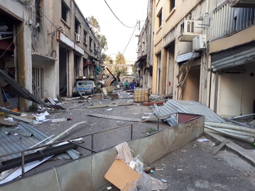 Bejrut, 2020 augusztusa