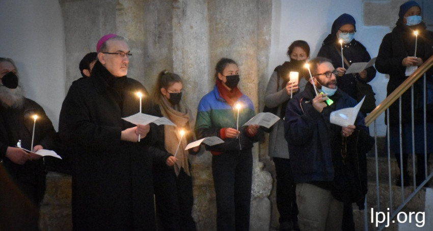 Ima a keresztények egységéért.