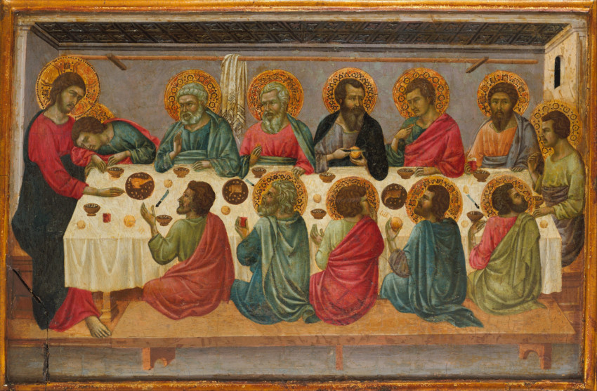 Ugolino di Nerio: Az utolsó vacsora (1325–30 körül)