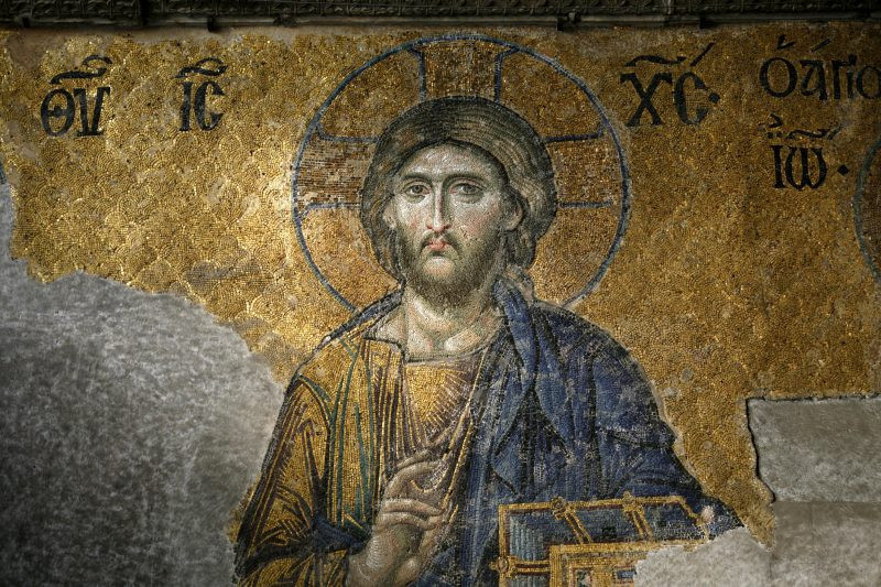 Krisztus ábrázolása az isztambuli Hagia Szophiában