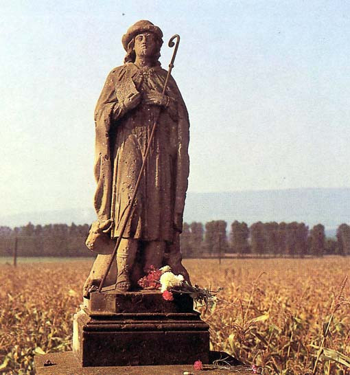 Szent Vendel szobra Sümeg határában (Magyar néprjazi lexikon)