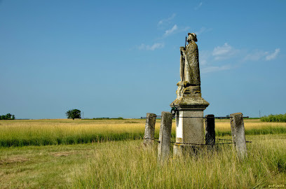 Szent Vendel szobra Jászboldogházán