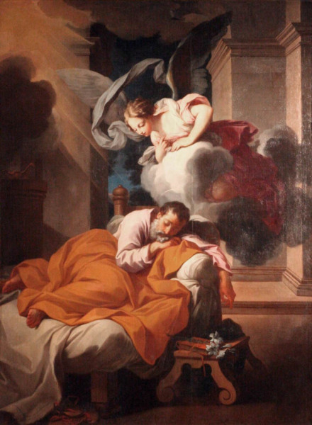 Pierre Parrocel: Szent József álma (18. század)