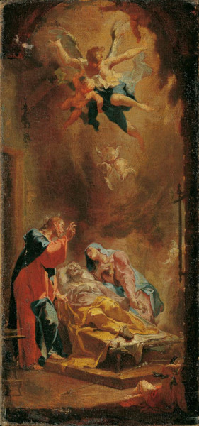 Caspar Franz Sambach: Szent József halála (1750-es évek)