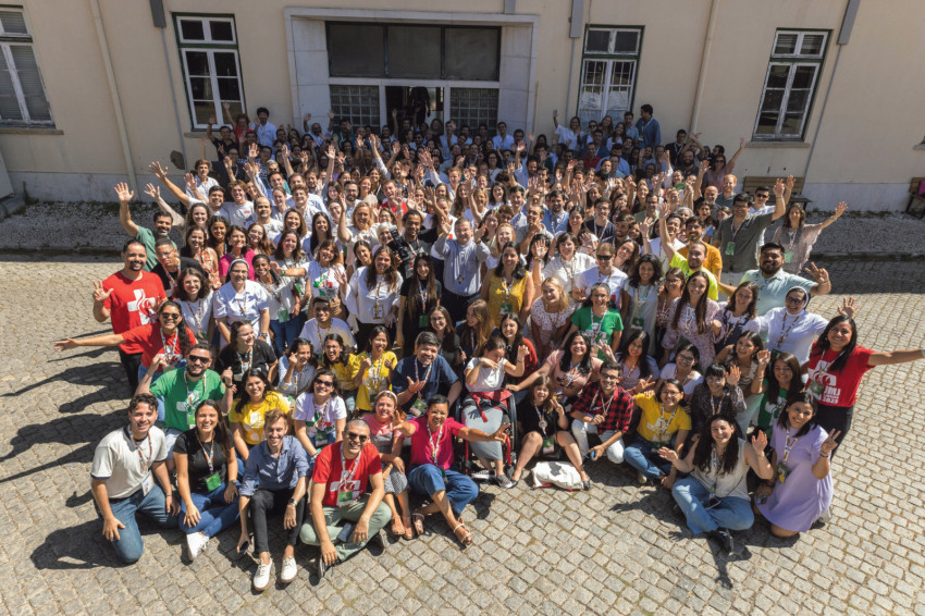 A lisszaboni ifjúsági világtalálkozó szervezőcsapata