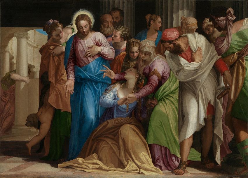 Paolo Veronese: Mária Magdolna megtérése (1548 k.)