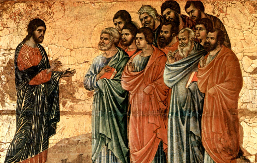 Duccio di Buoninsegna (1255–1319):a sienai székesegyház oltárképe (Wikimedia Commons)