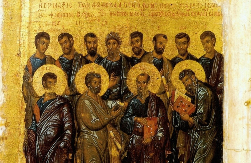 Konstantinápolyi ikon a 14. századból Fotó: Wikimedia Commons