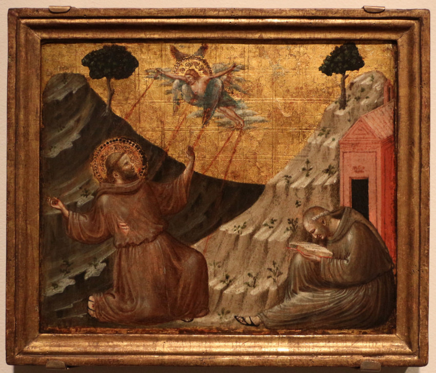  Pietro da Rimini: Szent Ferenc stigmatizációja (1330 k.)