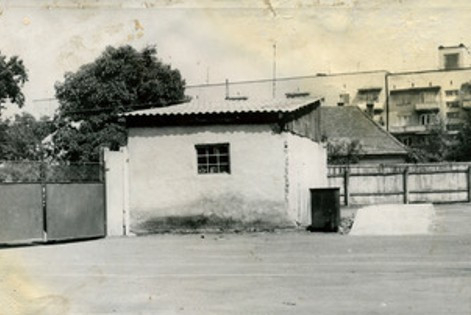 Az ilosvai rendőrség garázsépülete