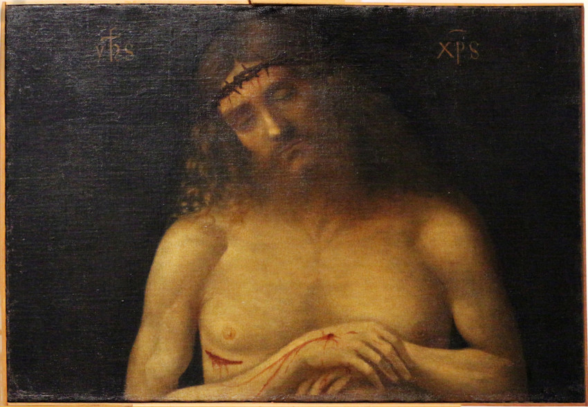 Tiziano: A halott Krisztus (Scuola Grande di San Rocco)