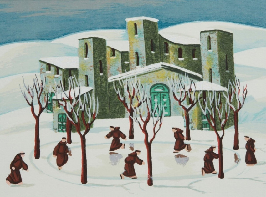 Giochi dei frati sul ghiaccio