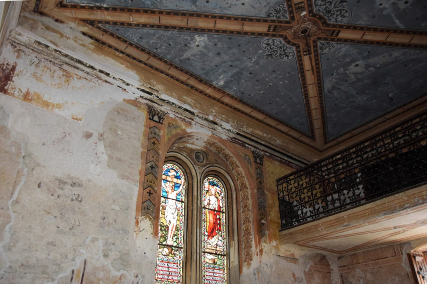 Belső összkép a feltárt hajóban délnyugat felé (Fotó: Simon Anna, 2026)