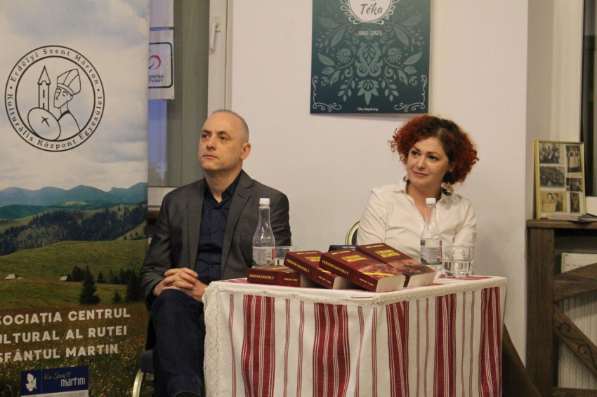 Dobos János íróval Lukács Erdei Ibolya történelemtanár beszélgetett