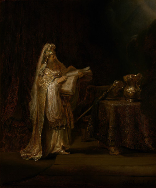 Rembrandt van Rijn: Zakariás látomása a templomban (1633)  (magángyűjtemény, tartós kölcsönben; fotó: René Gerritsen)