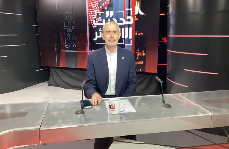 Interjú a látogatásról az Algerie24 televízióban