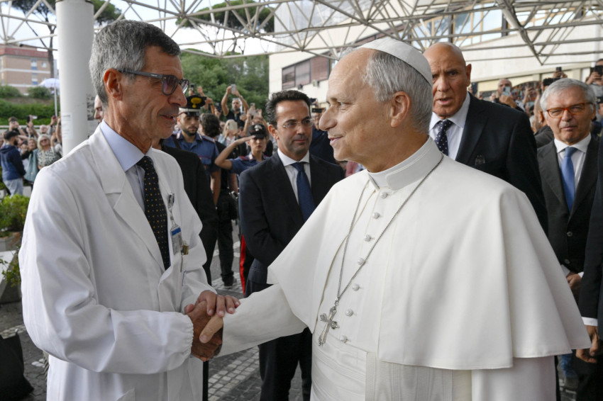Simone Risoluti/Vatican Media/AFP